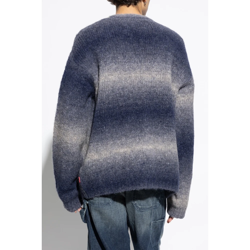 Diesel Cardigan K-Ramarro Gray Heren