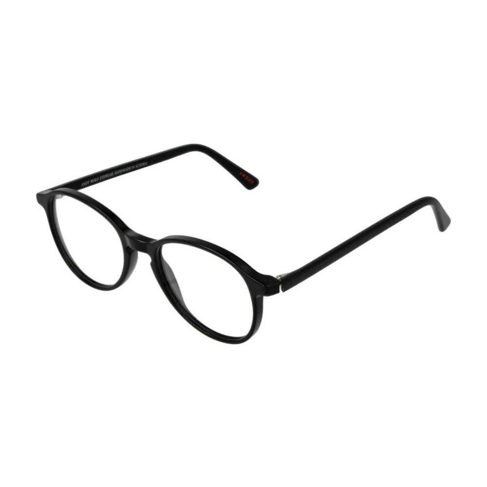 Andy Wolf Unisex Black Classic Optical Frames With Case