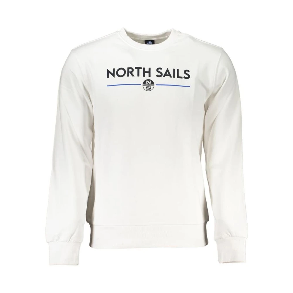 North Sails Clothing - Male - Sweatshirts - White - Xl - Sweatshirts & Hoodies - Image 3
