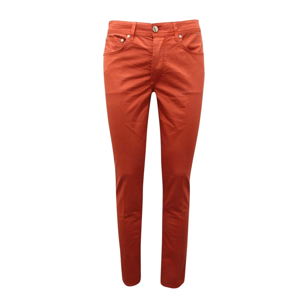 Trousers > Slim-fit Trousers - - Barba - Modalova