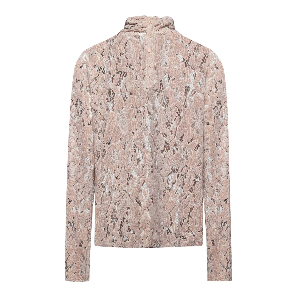 Kaos Poeder Shirts Collectie Blouse Pink Dames
