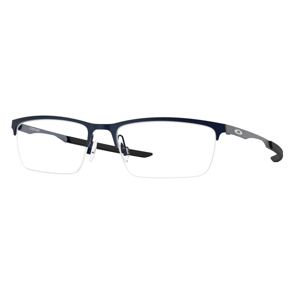Oakley Unisex Blue Ox3141 Liteboard 314103 Optical Frames Metal Transparent Squared Normal - Image 3