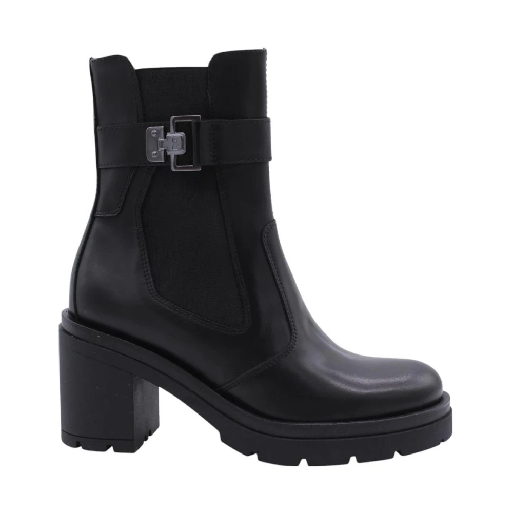 Nerogiardini Women's Black Heeled Boots, 5 Uk, Simian Ankle Boots