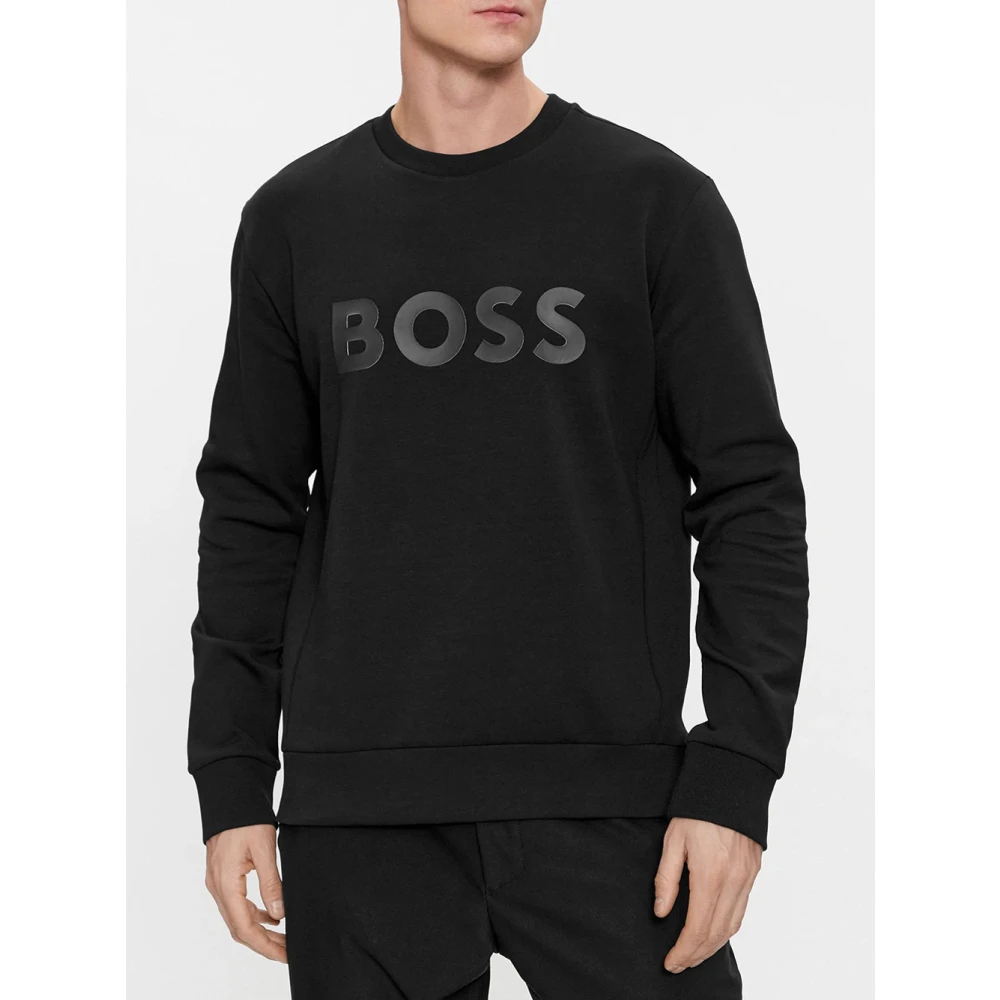 Hugo Boss Sweatshirts Black Heren