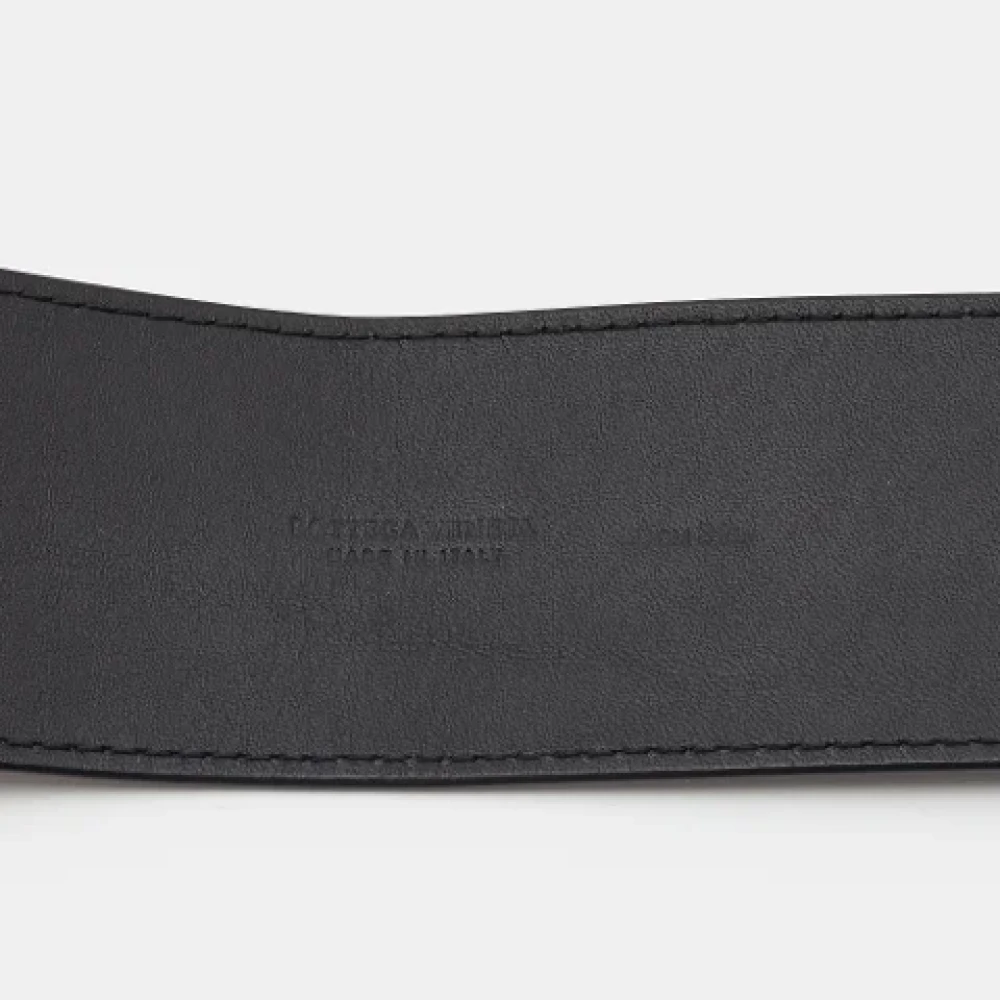 Bottega Veneta Vintage Pre-owned Leather belts Gray Dames