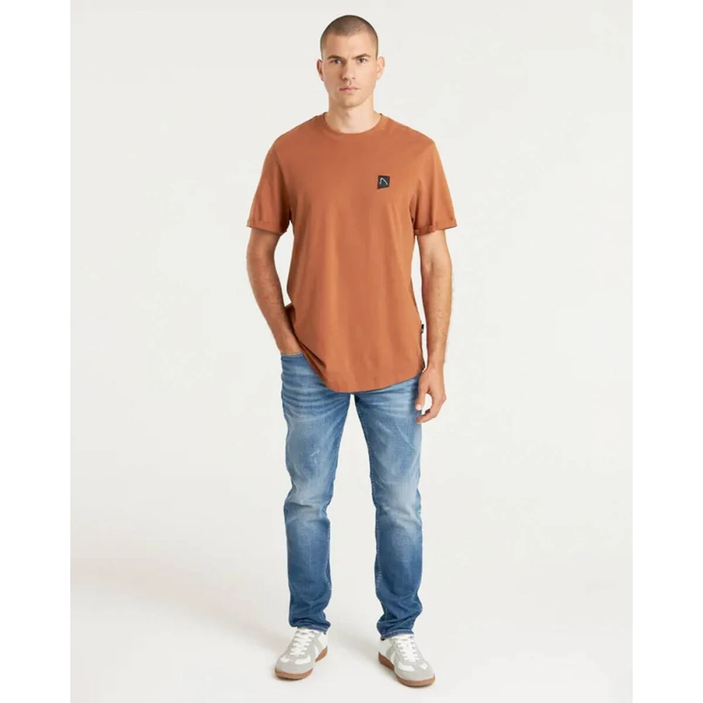 Chasin Korte Mouw T-shirt Brody Brown Heren