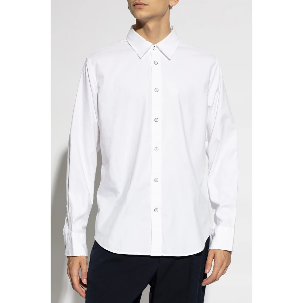 Rag & Bone Lange mouwen shirt White Heren