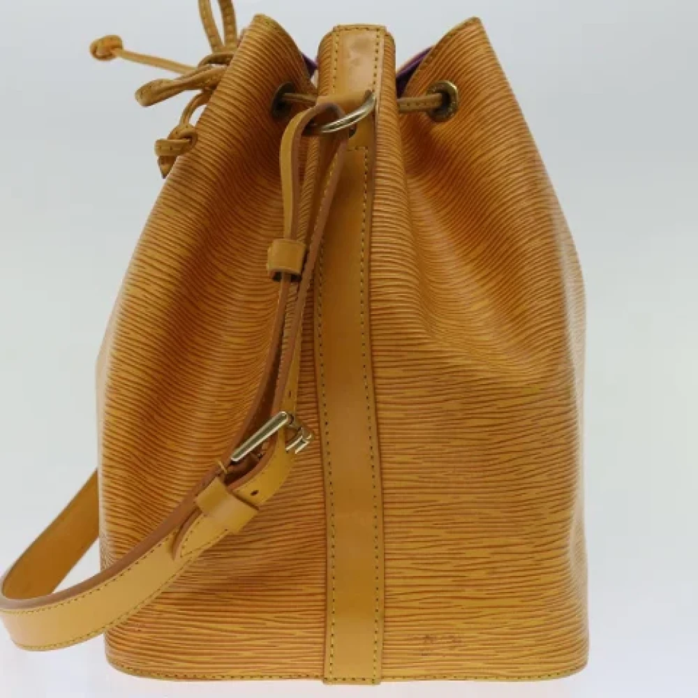 Louis Vuitton Vintage Pre-owned Leather shoulder-bags Yellow Dames
