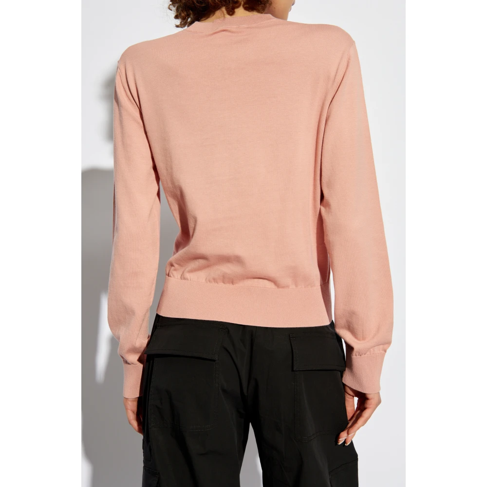 Dsquared2 Trui met ronde halslijn Pink Dames
