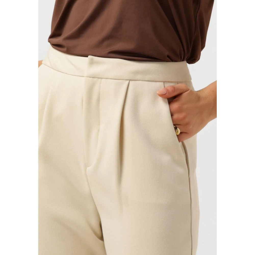 Notre-v Beige Stijlvolle Broek Nv-Ella Beige Dames