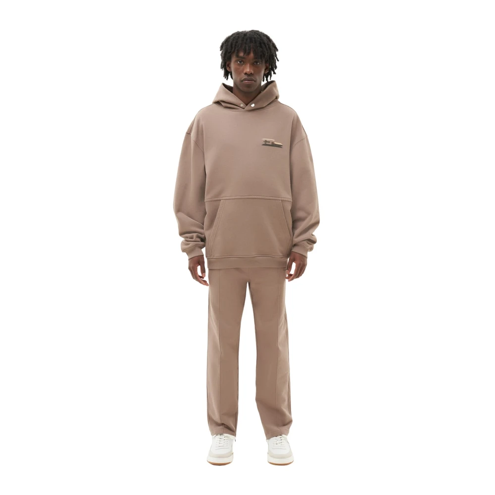 Filling Pieces Hoodie Pavilion Fossil Brown Heren