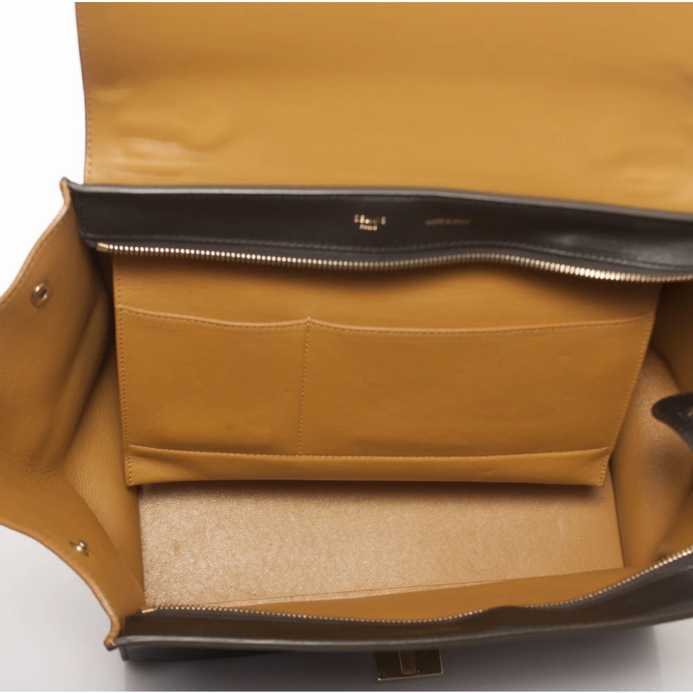 Celine Vintage Tweedehands tas Blue Dames