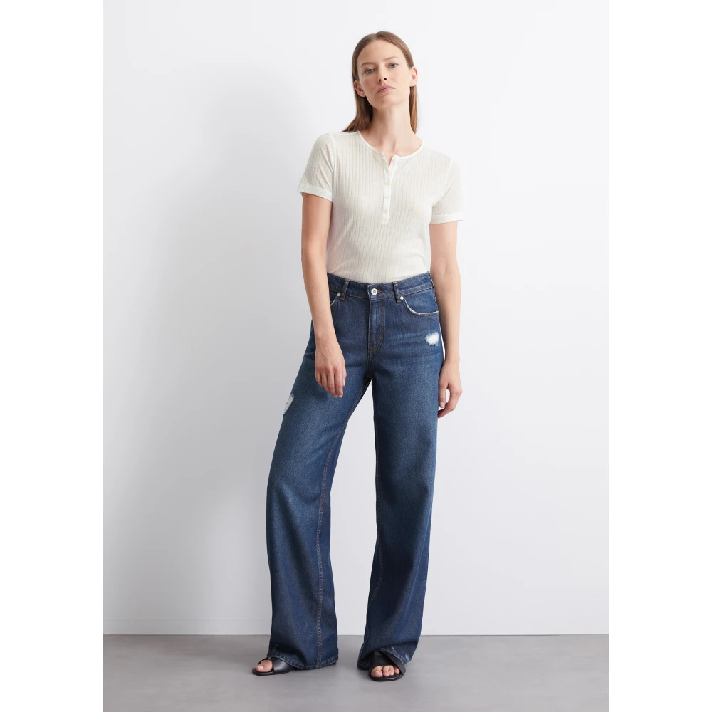 Marc O'Polo Jeans wide Blue Dames