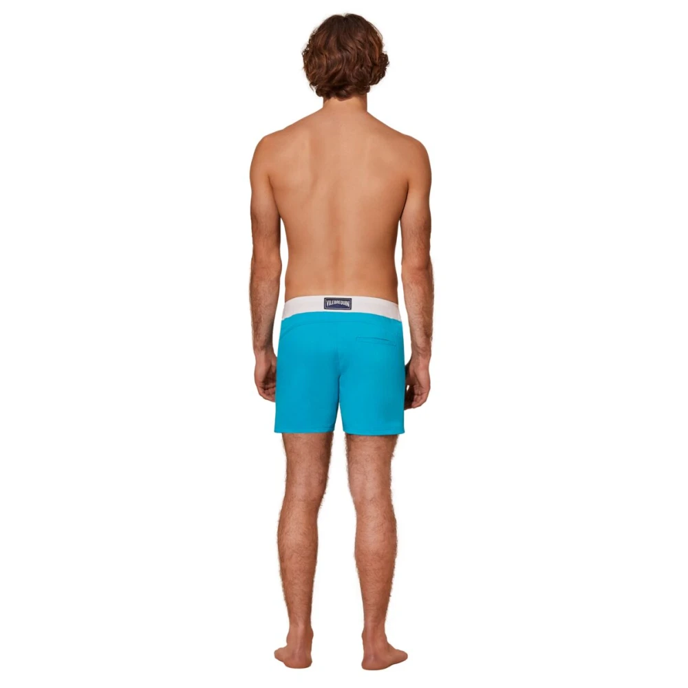 Vilebrequin Kleur blok zwemshorts voor heren Blue Heren