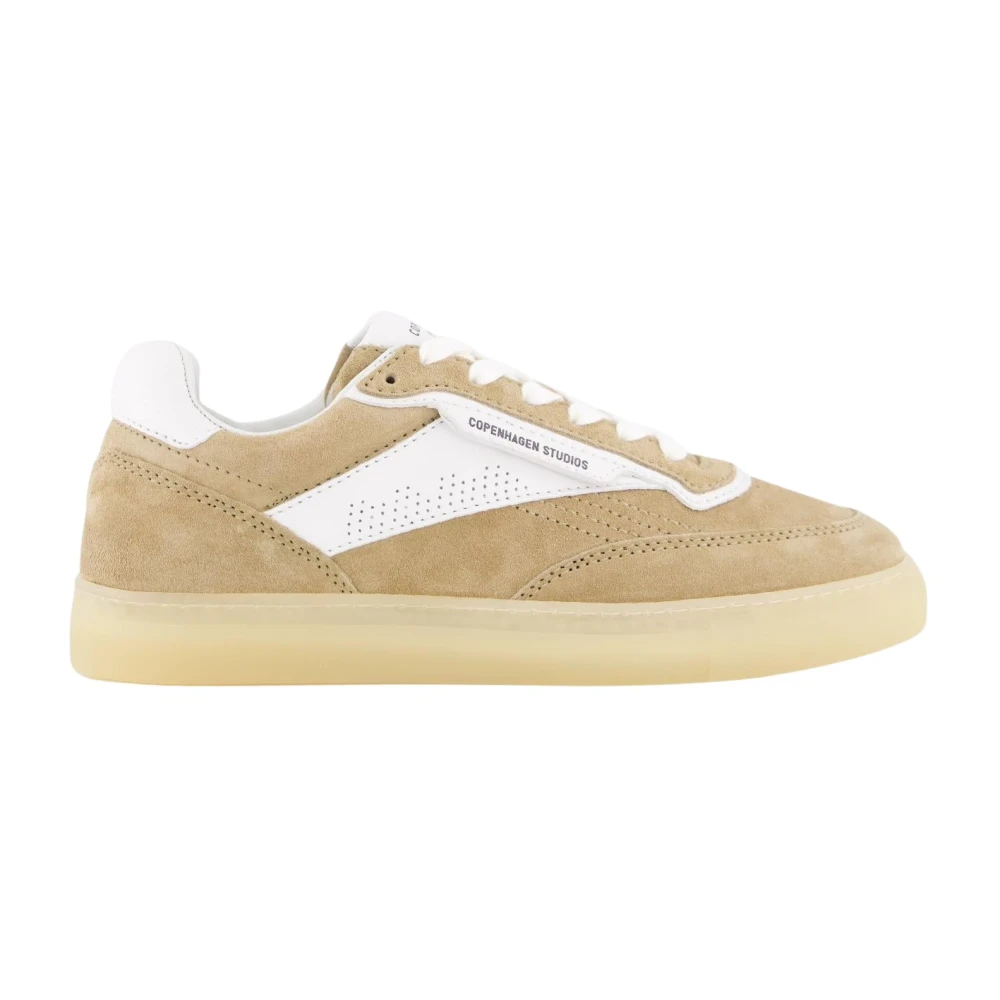 Joggesko Cph90 Leather Mix - Beige