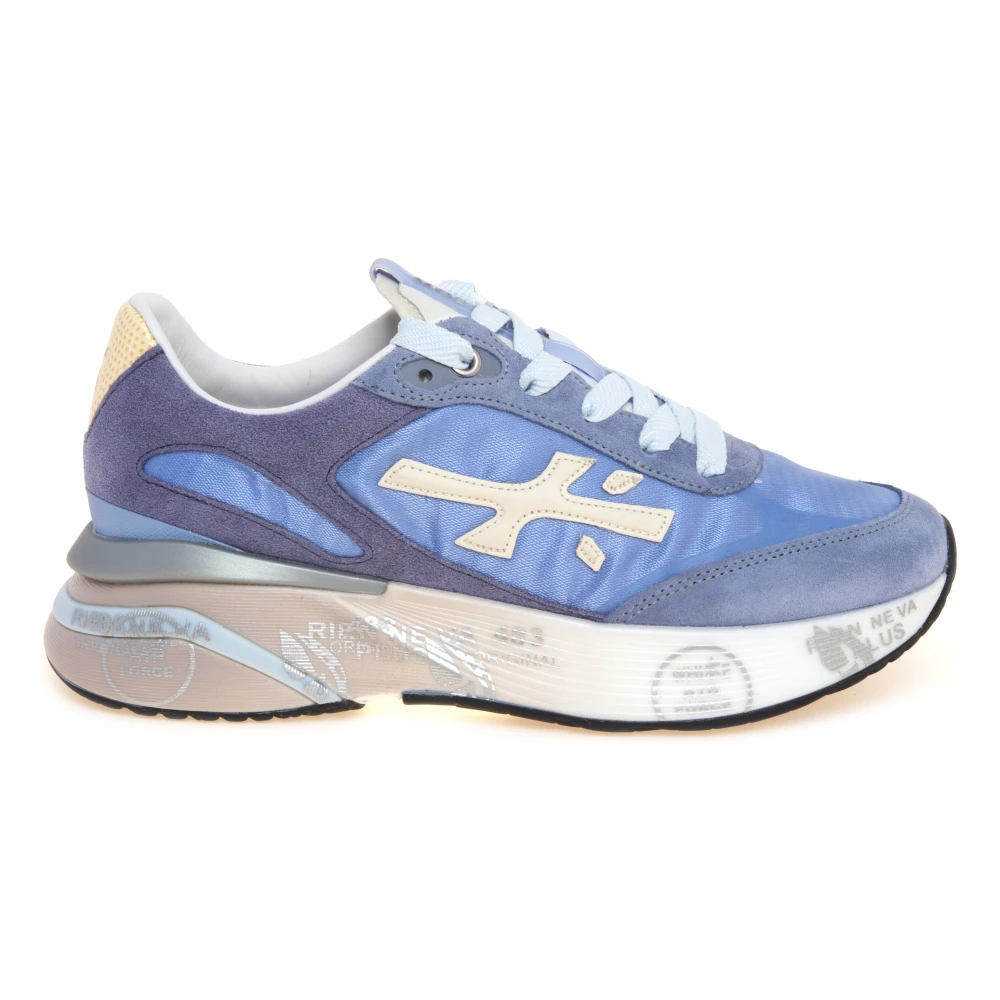 Premiata Blue Sneakers, Female, 5 Uk, Moerun Sneaker