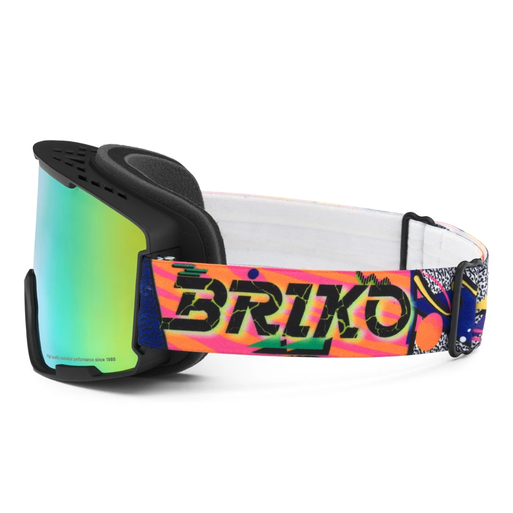 Briko Zwart Fantasy Lime Marlo Zonnebril Multicolor Unisex