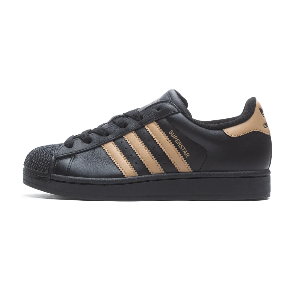 Adidas Women's Black Superstar Ii Shoes - Skateboarding - 5 Uk - Sport