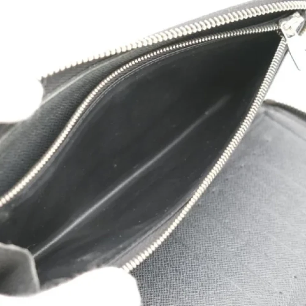Louis Vuitton Vintage Pre-owned Leather wallets Black Heren