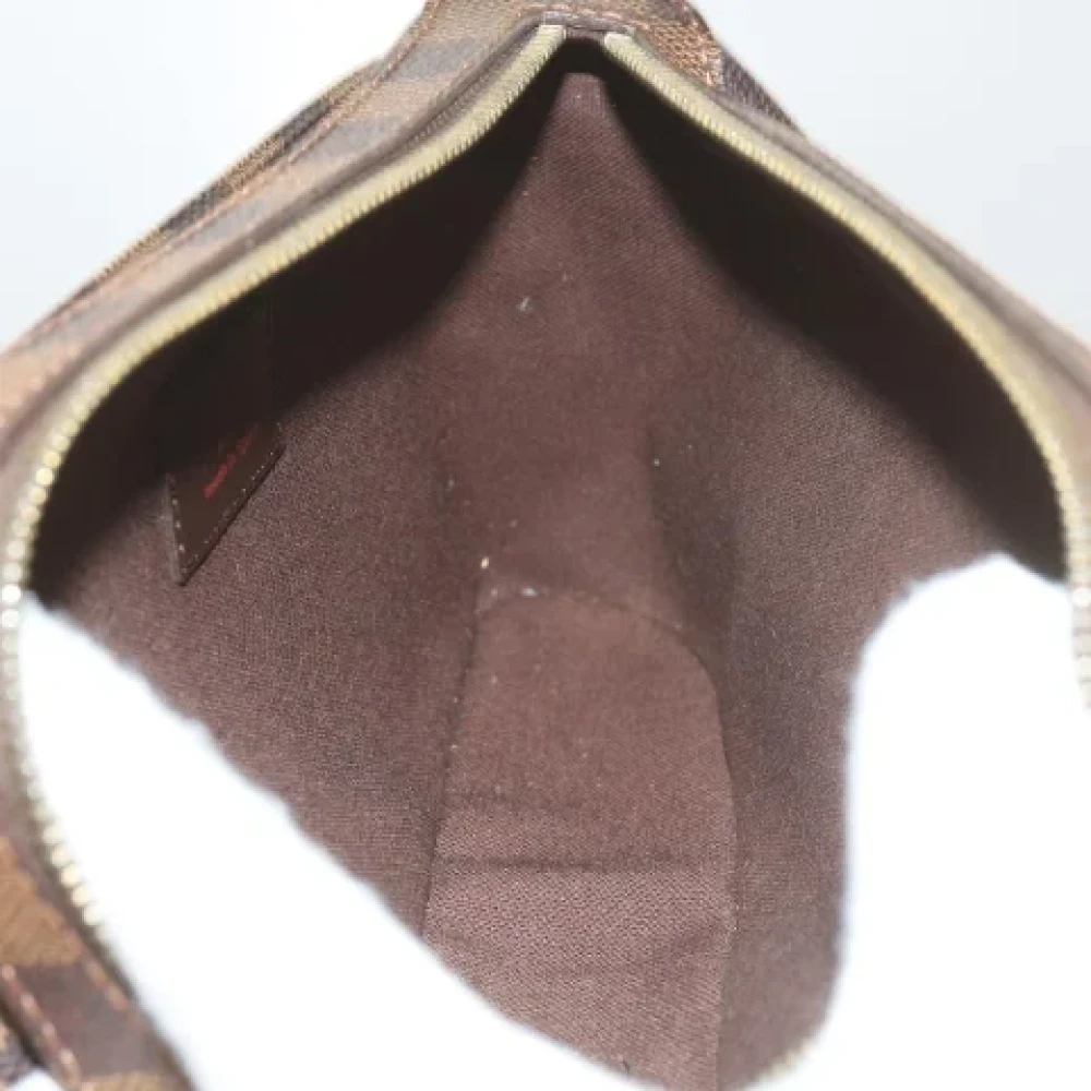Louis Vuitton Vintage Pre-owned Canvas shoulder-bags Brown Dames