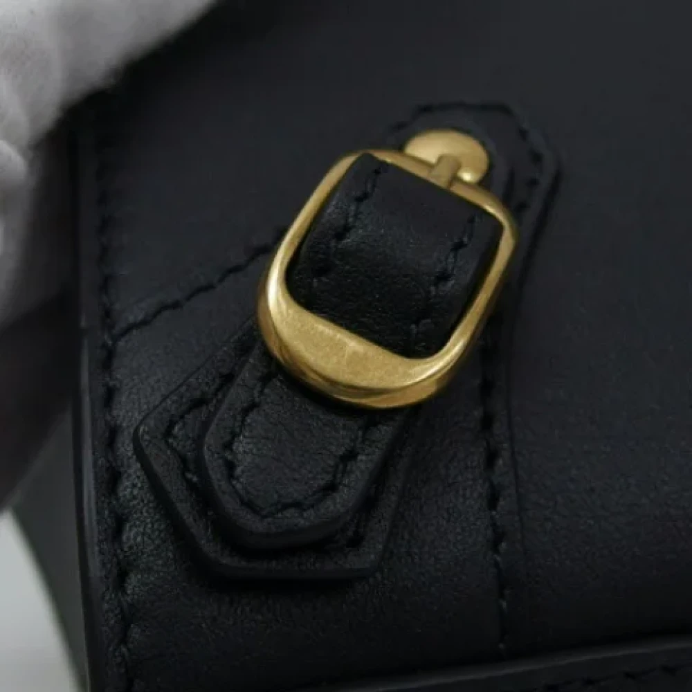 Balenciaga Vintage Pre-owned Leather balenciaga-bags Black Dames