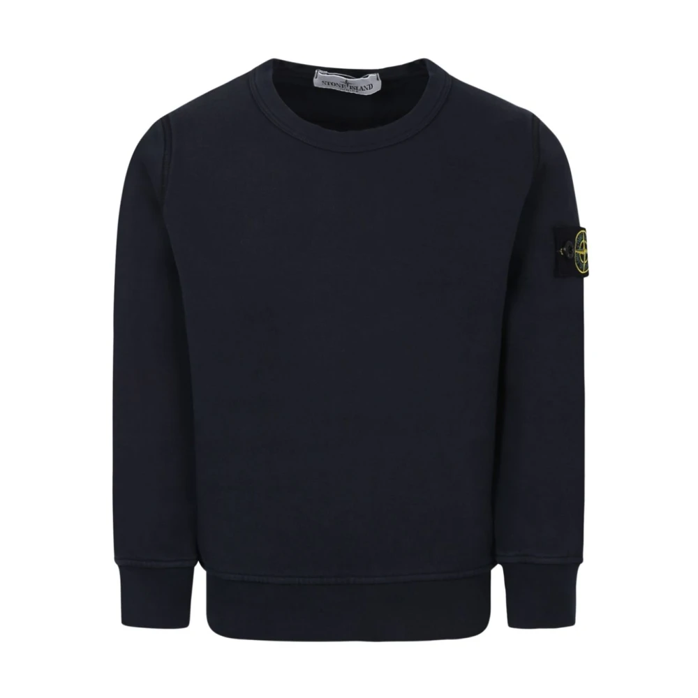 Stone Island Blå Tröja för Pojkar Blue, Pojke