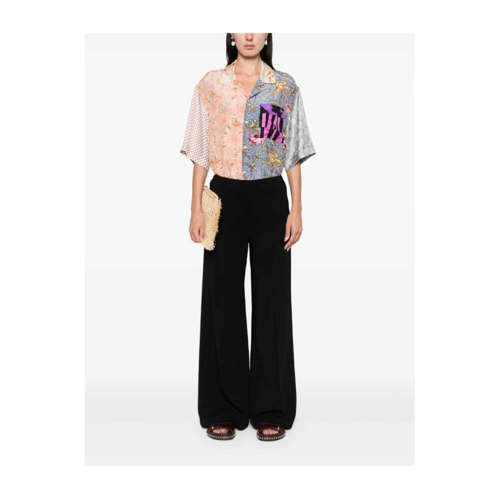 Forte Hoge Taille Candy Stretch Broek Black Dames