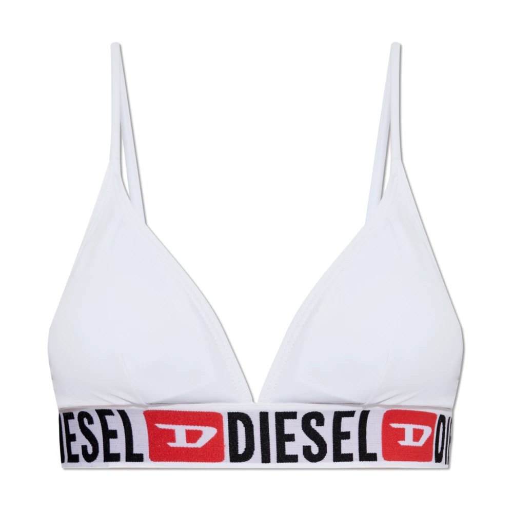Diesel Bovenkant van het badpak Bfb-Bra-El White Dames