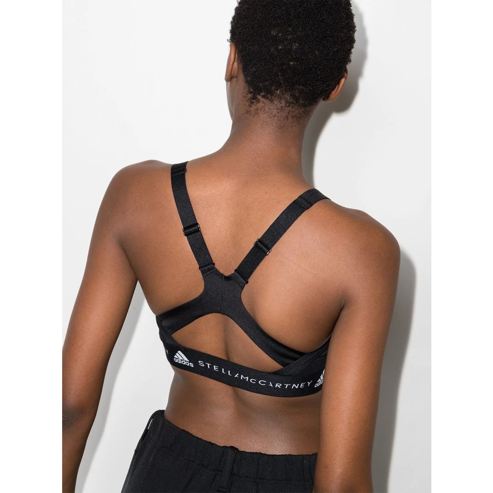 adidas by stella mccartney Truepurpose Support Sportbeha Black Dames