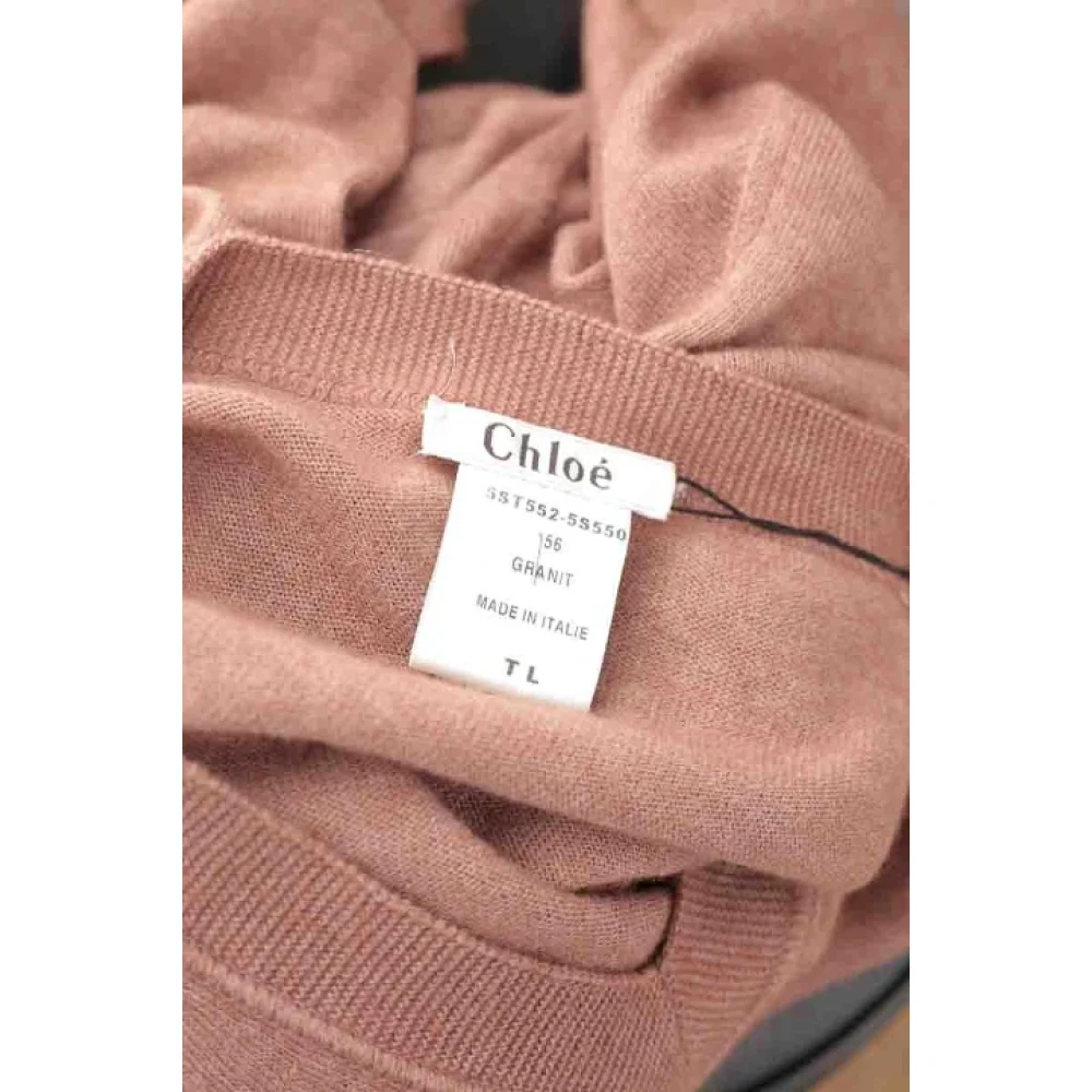 Chloé Pre-owned Cashmere tops Pink Dames