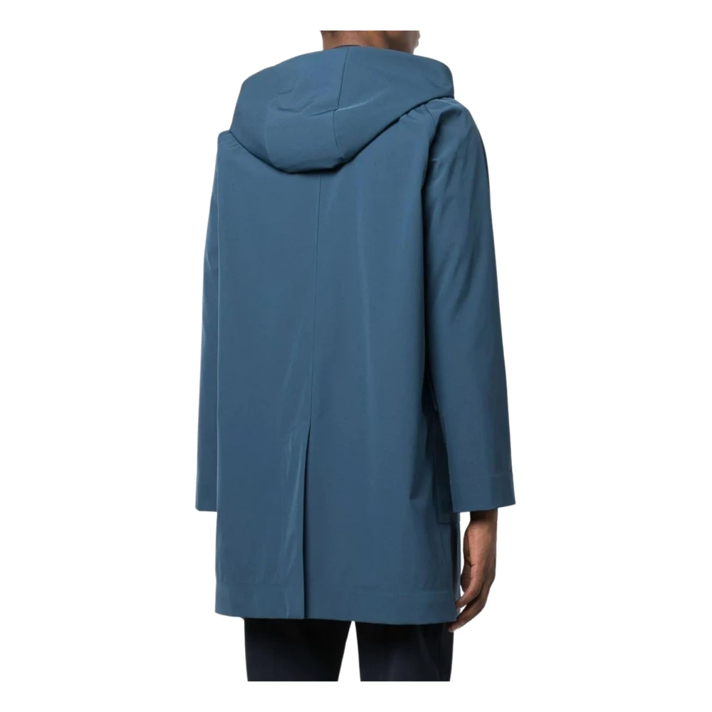 Tagliatore Regenjas Blijf droog in stijl Blue Heren