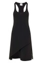 robe-noire-a-line-avec-plis-infinis