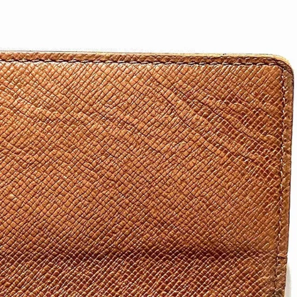 Louis Vuitton Vintage Pre-owned Canvas wallets Brown Heren