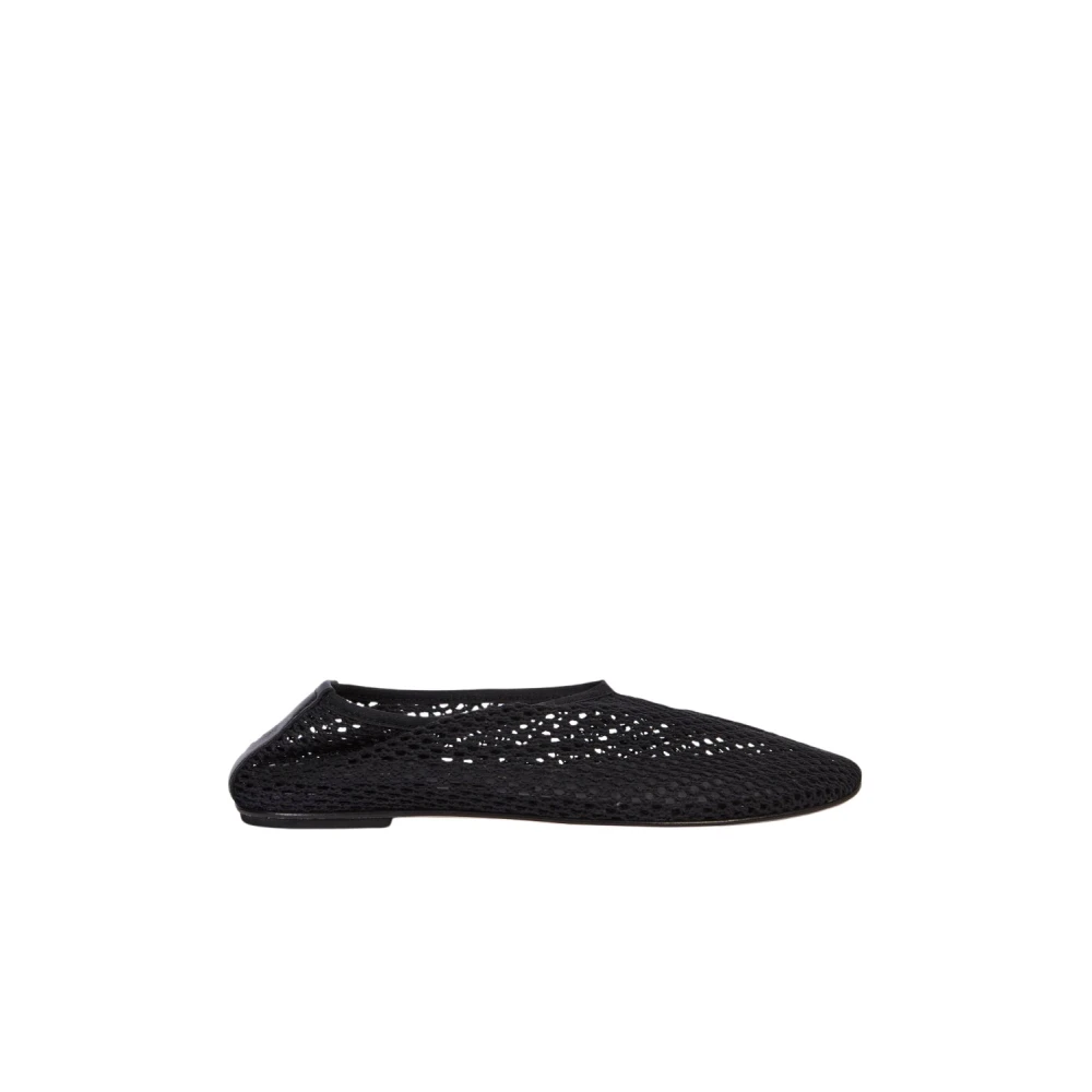 Liviana Conti Mesh Ballett Platt Skor Black, Dam