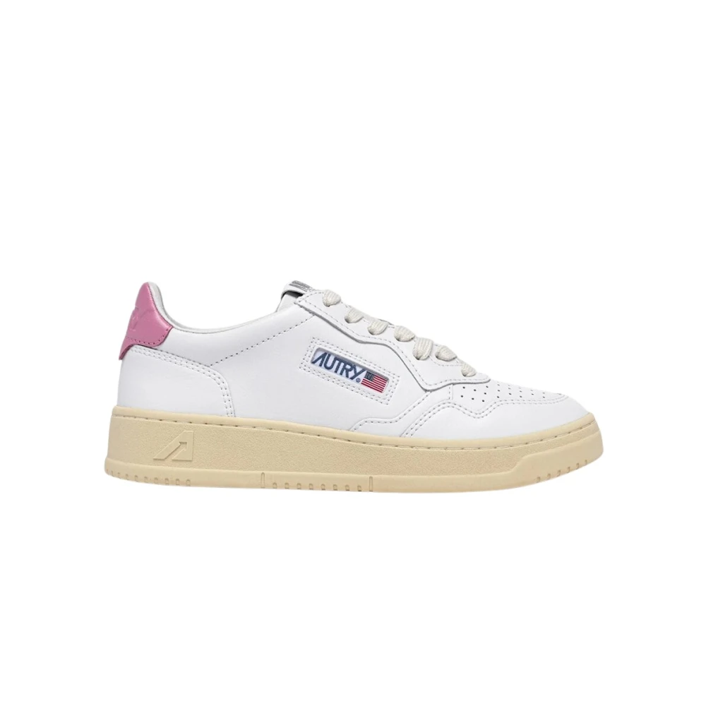 Autry White Medalist Low Trainers - Female - Sneakers - 4 Uk - Shoes