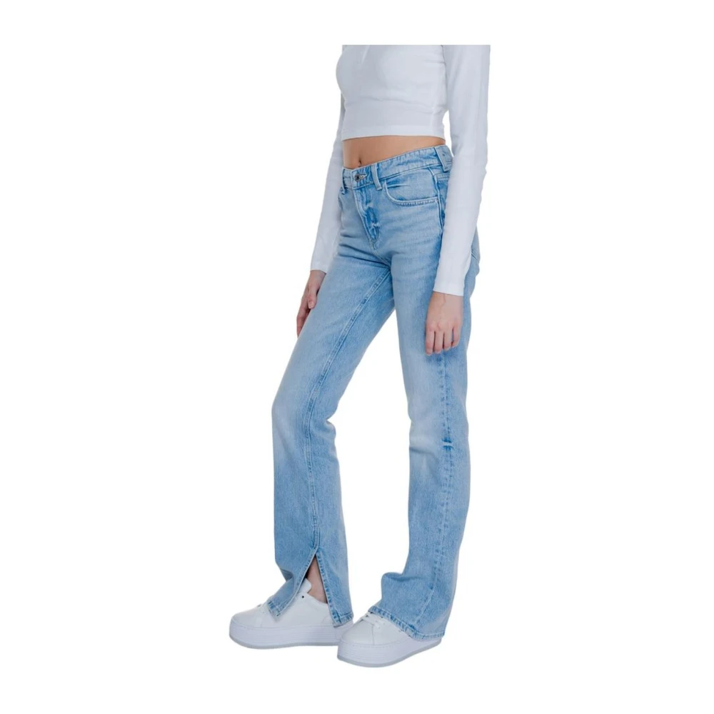 Guess Lichtblauwe Denim Jeans voor Vrouwen Blue Dames