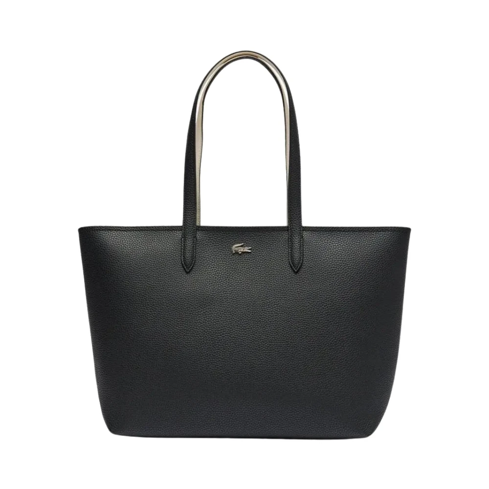 Lacoste Donna Nero Borse, Taglia Unica, New,