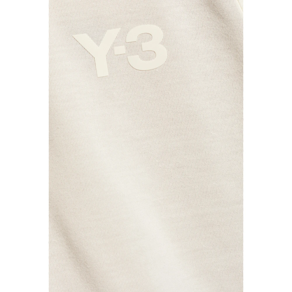 Y-3 Mouwloos T-shirt Beige Heren