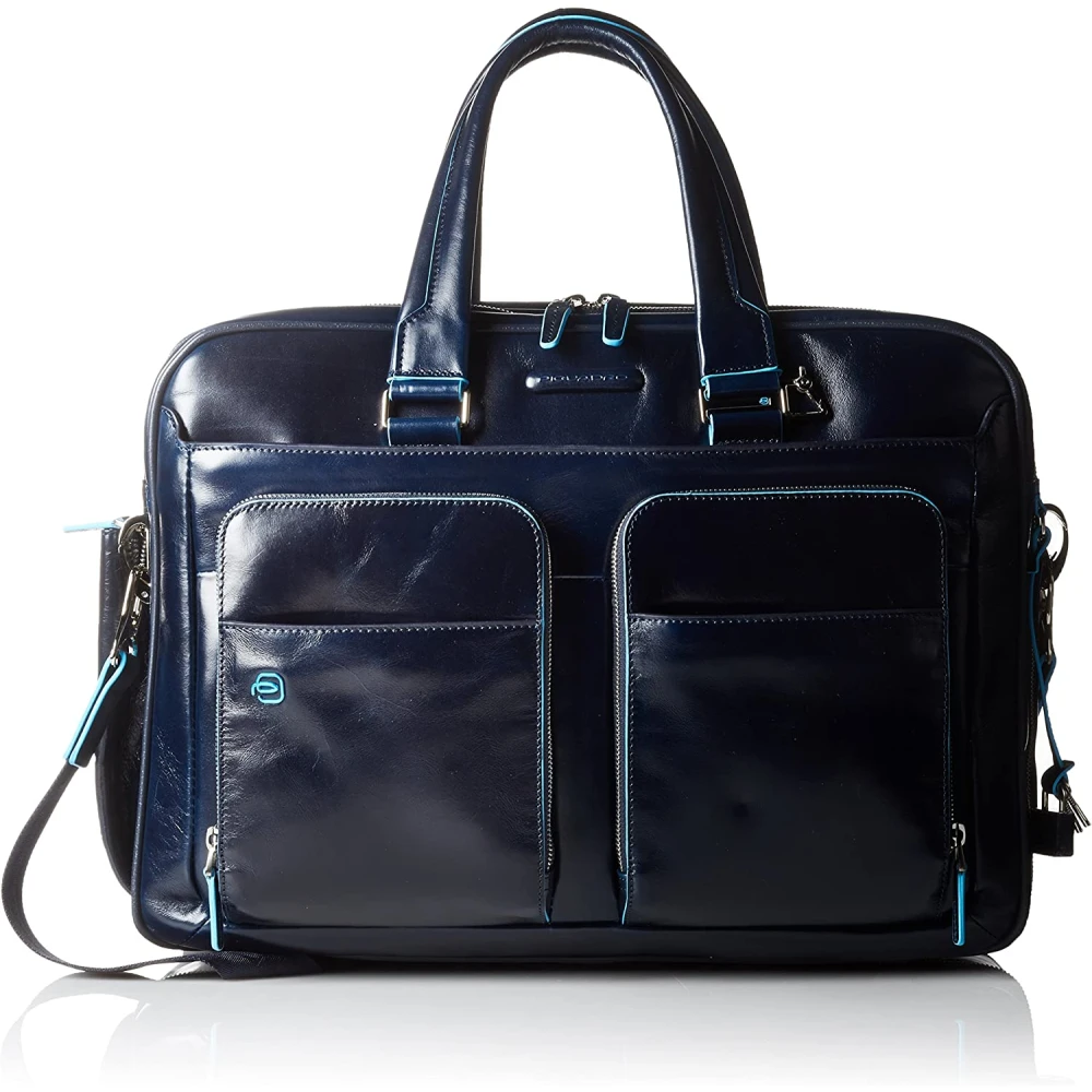Piquadro Blauwe Stijlvolle Tassen Collectie Blue Unisex