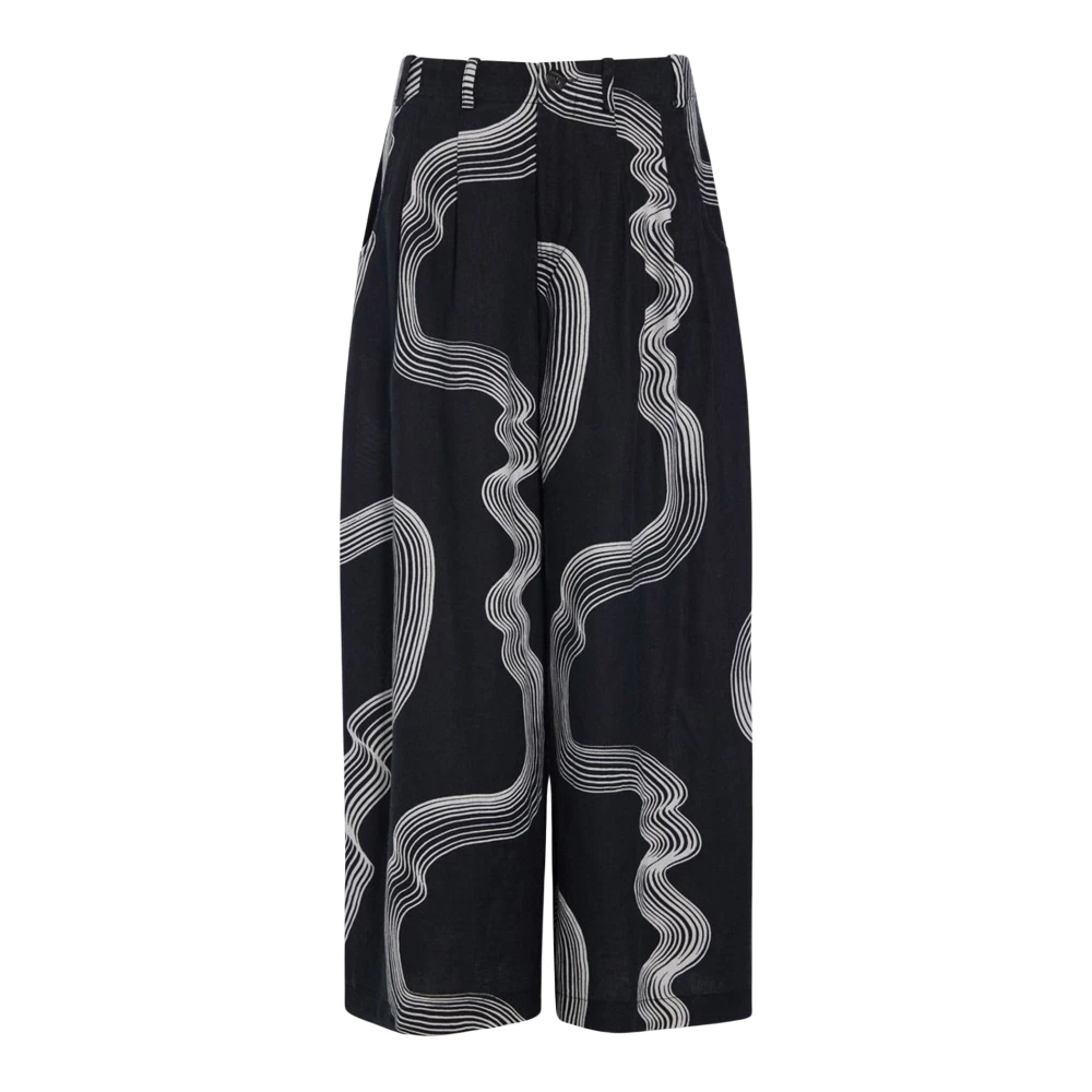 Bitte Kai Rand Multicolor Wide Trousers, Female, L, Hikazu Wide Trousers