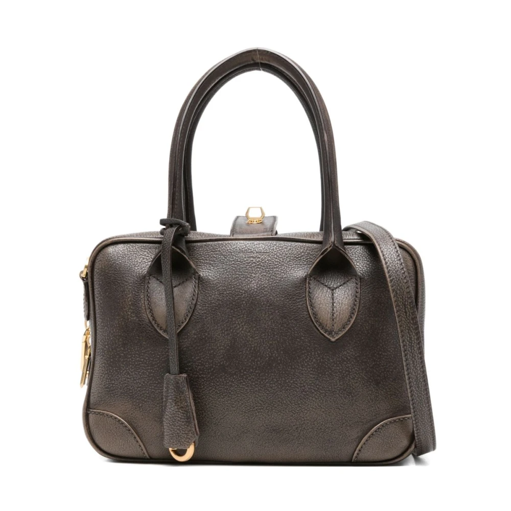 Golden Goose Women's Brown Handbags, One Size, Elegant Beige Handbag Aw25