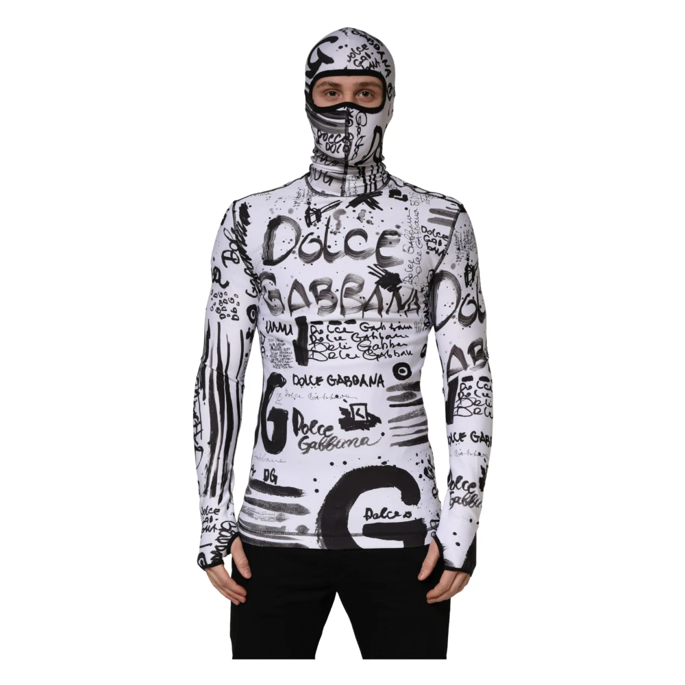 Dolce & Gabbana Uomo Bianco Felpe, M, New,