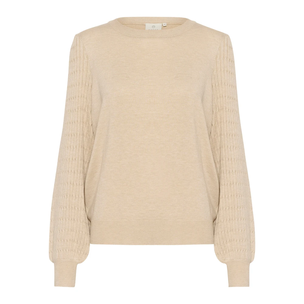 Knitwear > Round-neck Knitwear - - Kaffe - Modalova