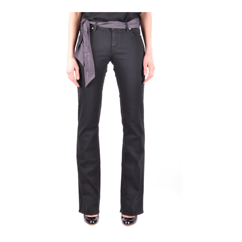 Jacob Cohën Svart Straight Jeans