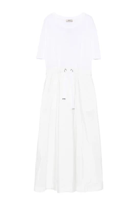 Panelled Midi Dress