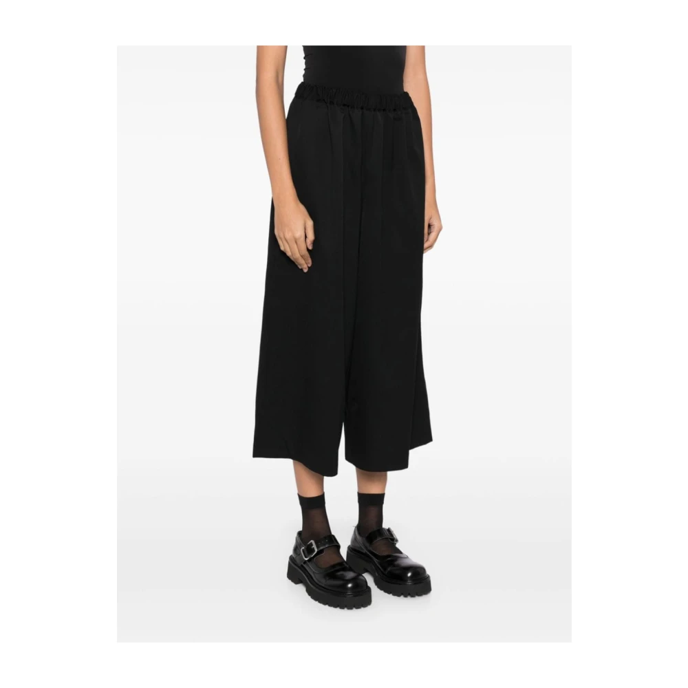 Comme des Garçons Zwarte Broek Stijlvol Modieus Black Dames