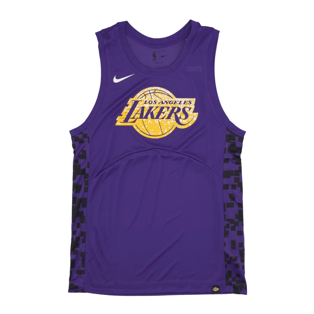 Nike Purple Training, Male, Xl, Basketball Jersey Los Angeles Lakers