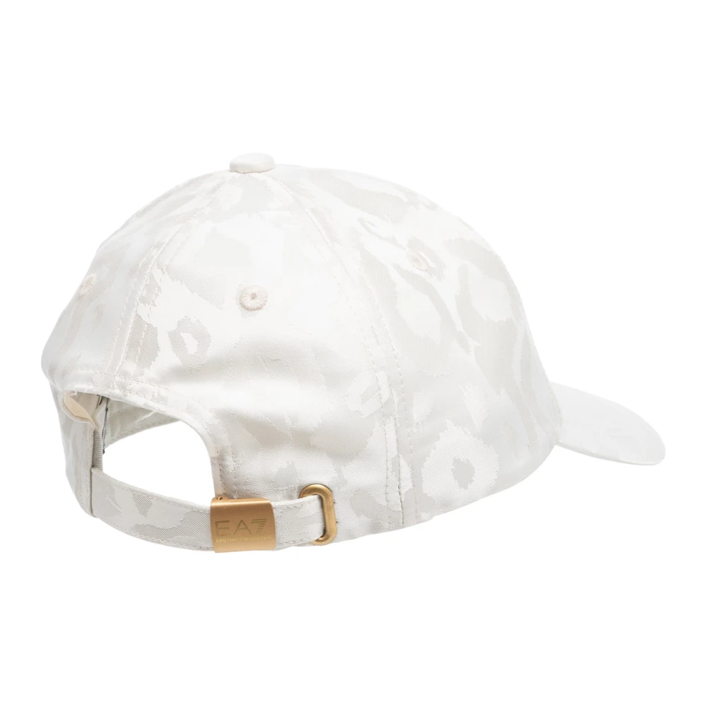 Emporio Armani EA7 Verstelbare Logo Pet Effen Details White Dames