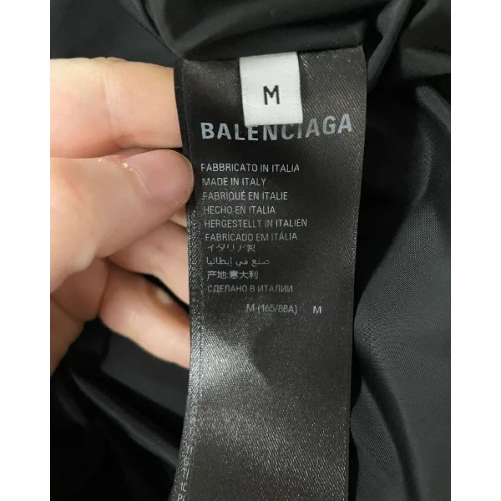Balenciaga Vintage Pre-owned Polyester outerwear Black Heren