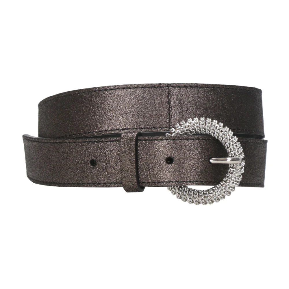 Orciani Grijs Suède Juweelgesp Riem Gray Dames